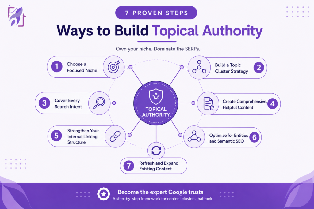 7 Ways to Build Topical Authority