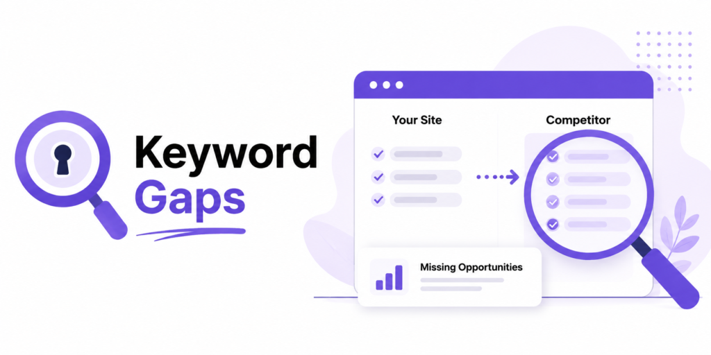 Keyword gaps